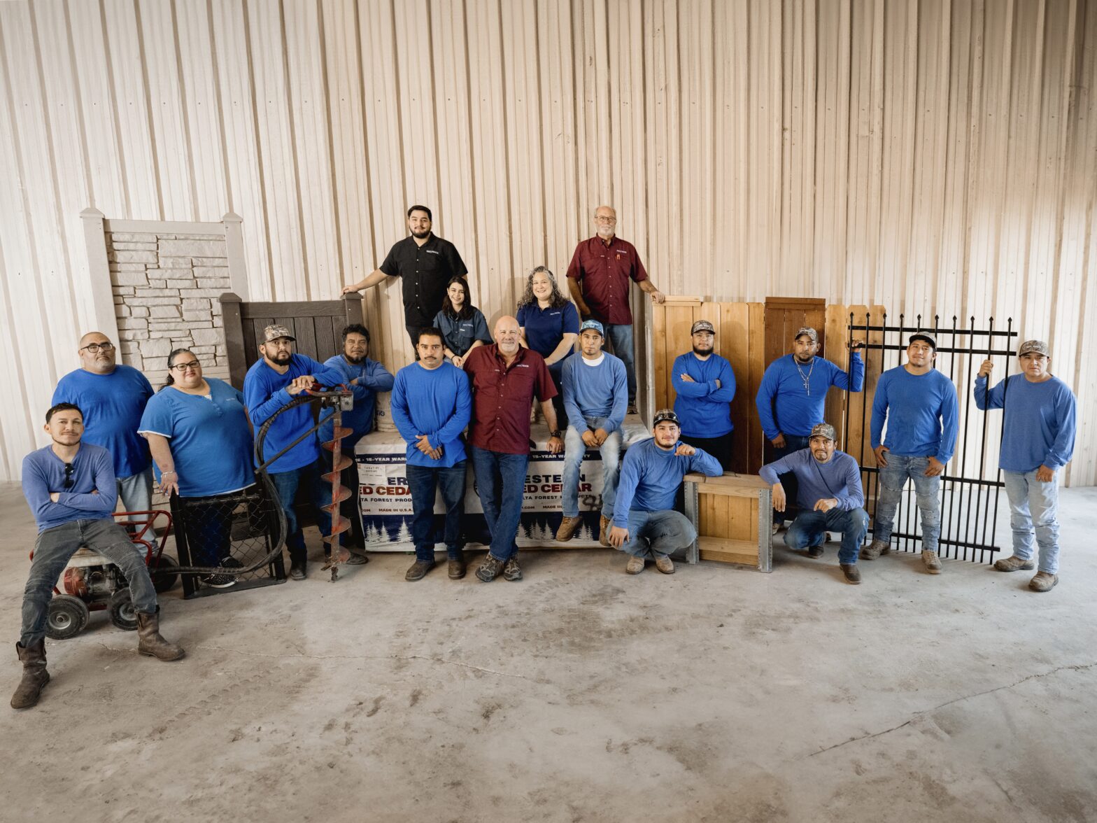 Photo of a Texas fence company