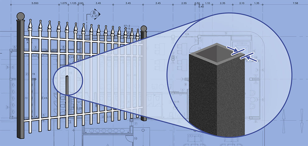 Stafford Texas Ornamental Iron fence Pickets installation company