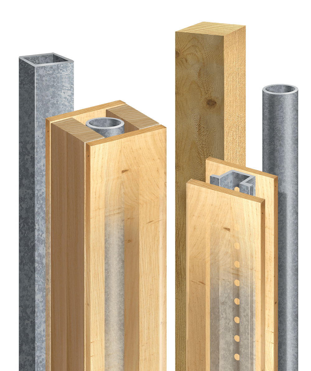 Metal post options in Stafford Texas